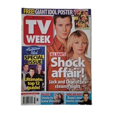 TV Week Vintage Magazine September 11-17, 2004 All Saints, Australian Idol
