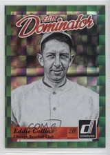 2014 Panini Hall of Fame Elite Dominator Eddie Collins #8 HOF k2f