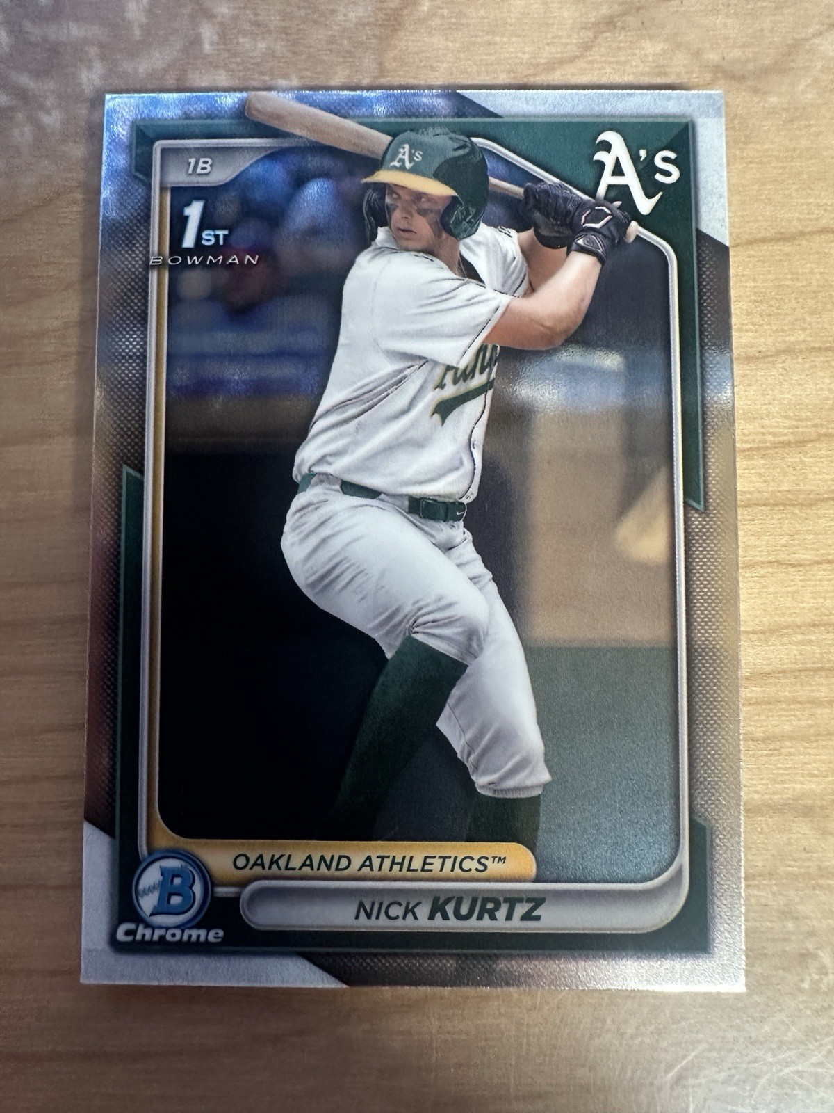 2024 Bowman Chrome Draft  1st Nick Kurtz (#BDC-56)