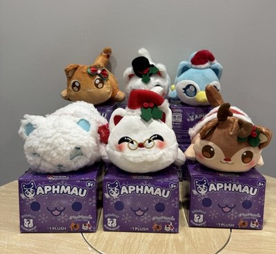 Aphmau MeeMeows HOLIDAY SERIES Limited Edition 6'' Cat Plush Complete Set READ!!