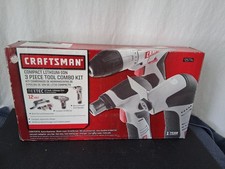 UPC 692042004186 product image for Craftsman 925774 Lithium-Ion 12V 3 Piece Tool Combo Kit Drill Hammer - New | upcitemdb.com