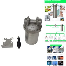 INTBUYING Heavy Duty Water Filter Shell Housing Whole House Water Purification