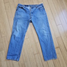 Levi's 501 Jeans Mens 42x32 Made in USA Vintage 501-0115