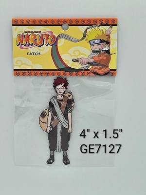 Naruto Anime Gaara Full Size Embroidered Patch - NEW, Licensed 