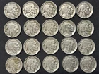 Lot of 20 Indian Head Buffalo Nickels Full Dates