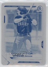 2021 Bowman Draft Chrome Printing Plate Cyan 1/1 Maximo Acosta #BDC-139 8bc
