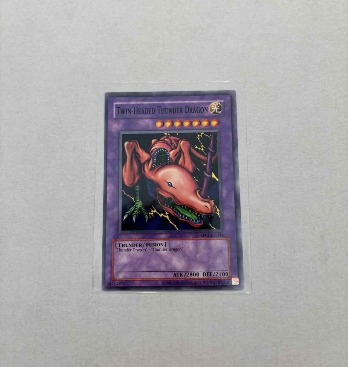 Twin-Headed Thunder Dragon RP01-EN042 Retro Pack for sale | eBay