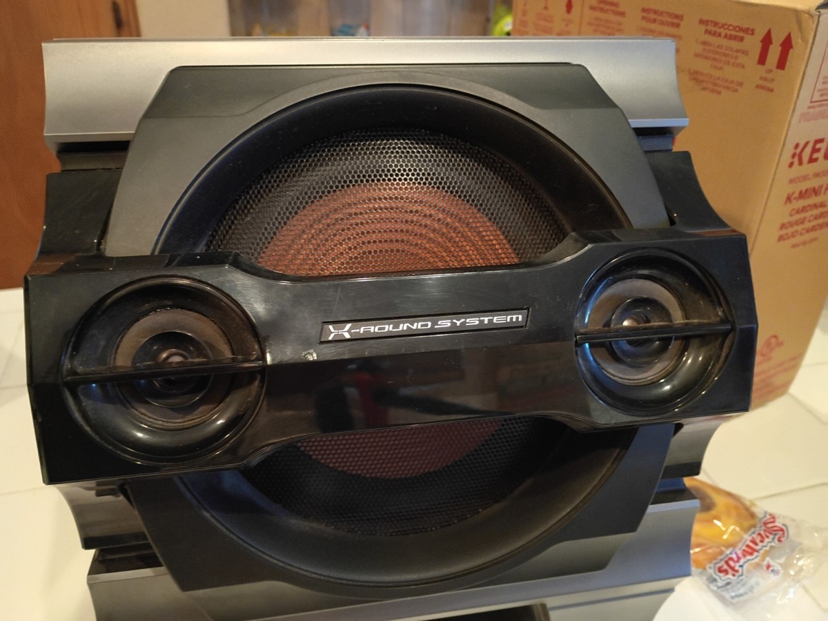 SONY サウンドシステム 本体 Sony SS-ZX99i X-Round Stereo System Speaker VTG Loud Music Wooden