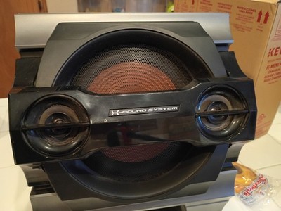 SONY スピーカー Sony SS-ZX99i X-Round Stereo System Speaker VTG Loud Music Wooden