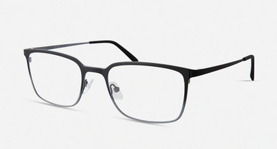 Modo 4269 BKGT Eyeglasses Black Gunmetal Rectangular Lightweight Optical Frames