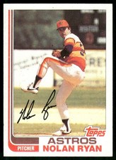 1982 Topps #90 Nolan Ryan Houston Astros