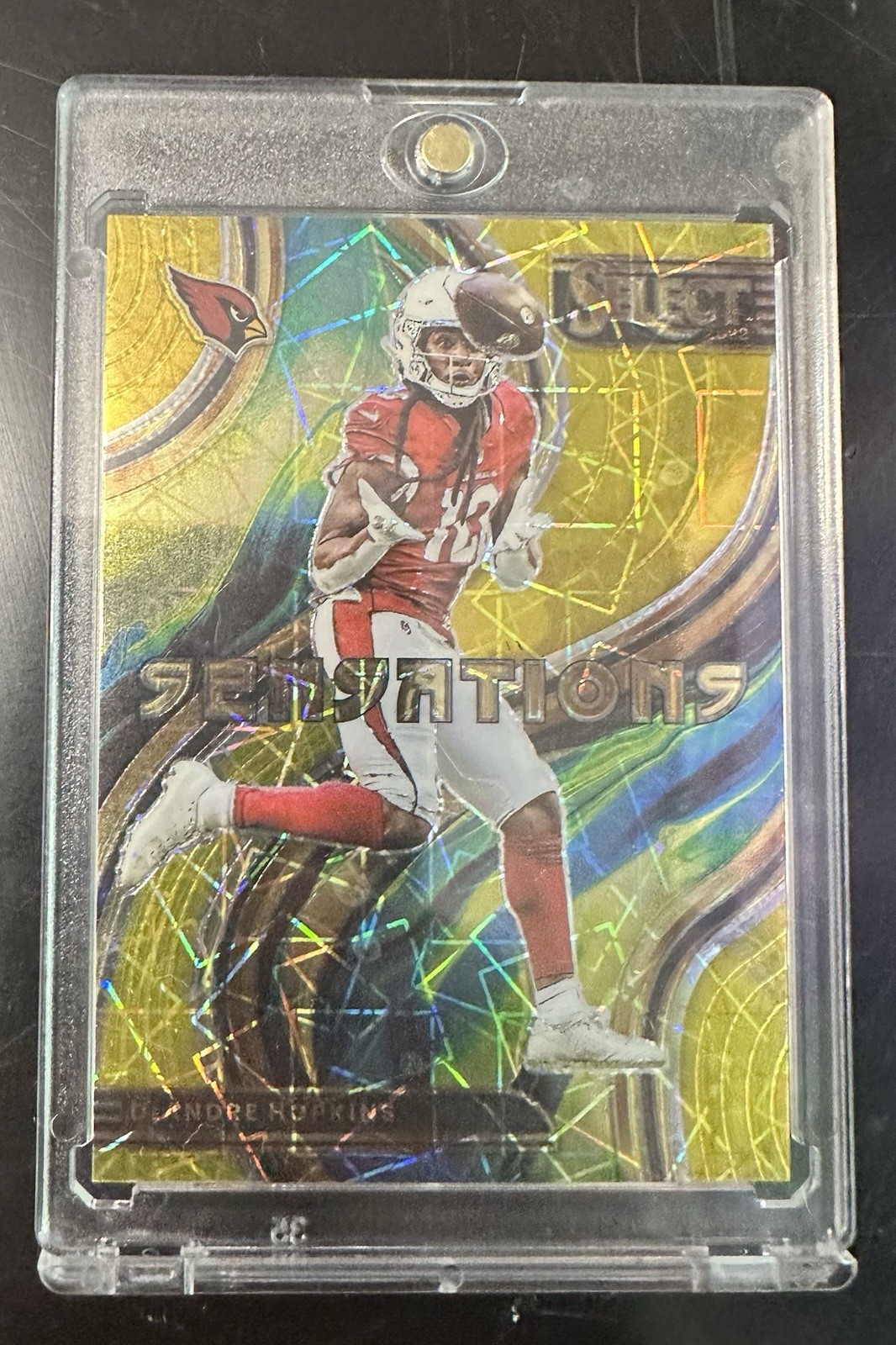 2022 Panini Select - Sensations DeAndre Hopkins #SEN-17 Gold Prizm 2/10