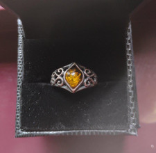 Vintage Filigree Design 925 Sterling Silver G...