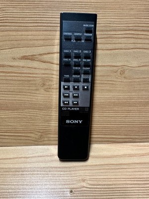 GENUINE SONY RM-D315 5 DISC CD CHANGER PLAYER REMOTE - CDP-C315 CDP-C37