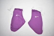SuzziPad Foot Ankle Gel Wraps Pair Purple Reusable Hot Cold Therapy MITTS ONLY