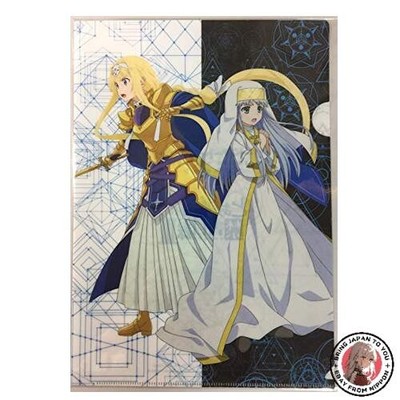 NEU Sword Art Online - Alicization - x A Certain Magical Index 3 A4 Clear File