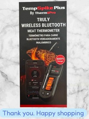 ThermoPro TempSpike TP971W Wireless Meat Thermometer 600ft Range NEW SHIP