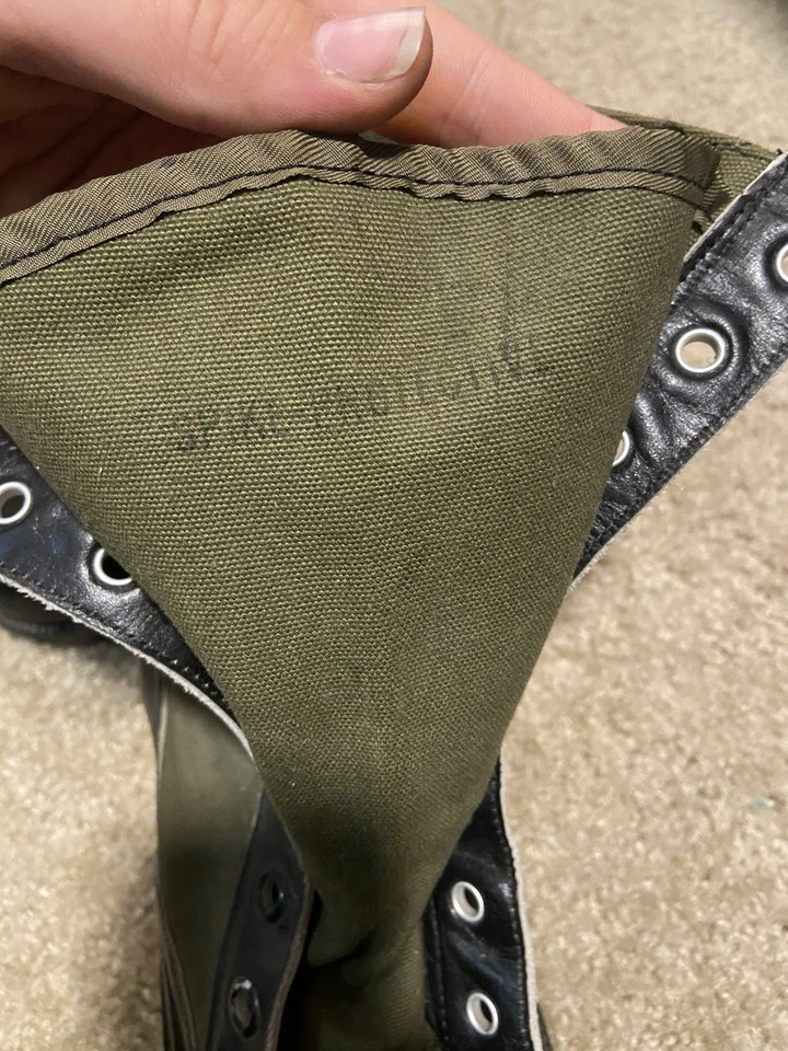 Botas de Selva con Suela Vibram del Ejército de los Estados Unidos Talla 11N Nuevas Foto 2 de 4