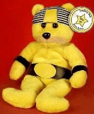CELEBRITY BEARS Star 07 HULK HOGAN Hollywood Wrestler BEAN BAG PLUSH Toy MWMT