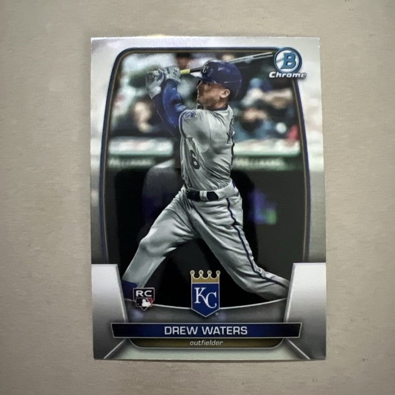 Drew Waters 2023 Bowman Chrome RC #14 Kansas City Royals