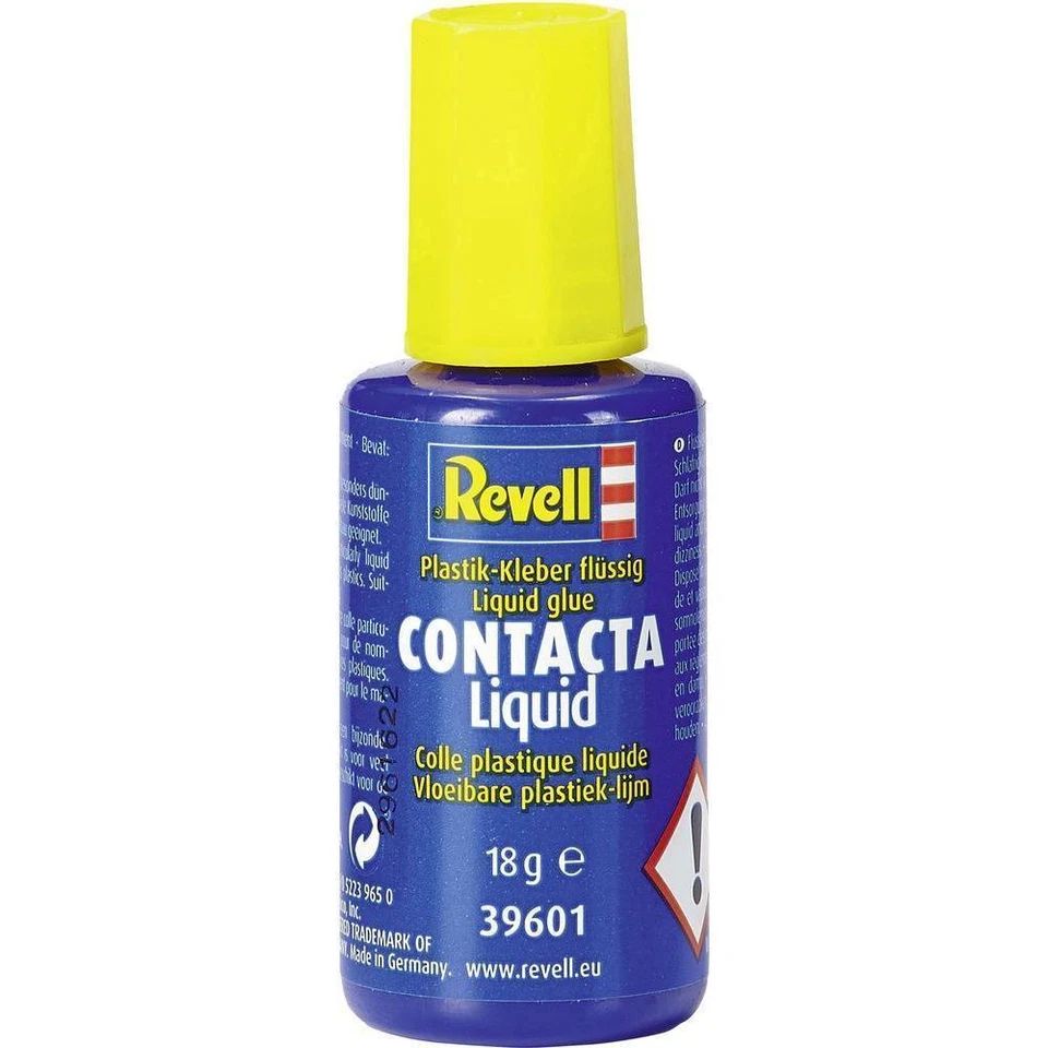 REVELL CONTACTA LIQUID COLLA LIQUIDA PER KIT IN PLASTICA CON PENNELLINO 39601