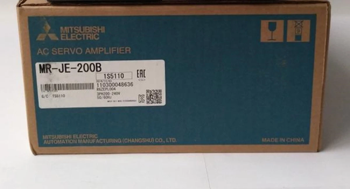 One Mitsubishi Servo Drive MR-JE-200B New In Box Expedited