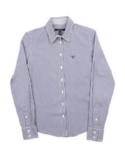Ladies Gant Checked Classic Long Sleeve Shirt Size M / UK10