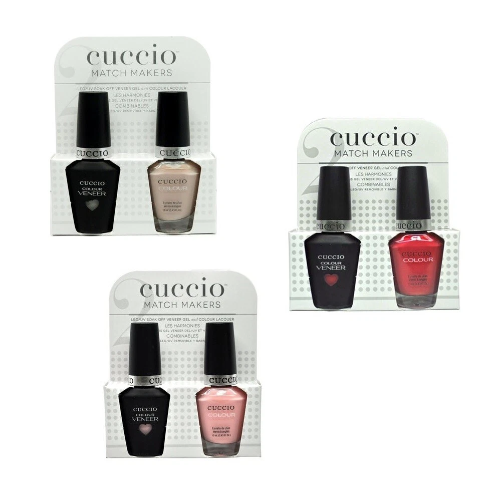 Match Makers Set - Love Potion No 9 by Cuccio for Women - 2 Pc 0.44oz  Veneer Soak Of Gel Nail Polish, 0.43oz Colour Nail Polish - Walmart.com