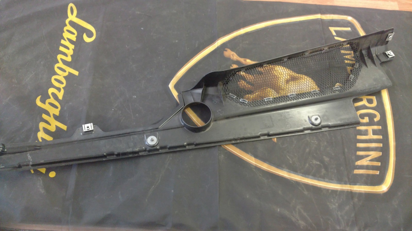 LAMBORGHINI GALLARDO LP560 SIDE GRILL ENGINE COVER OEM 07L103723M