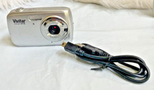 Vivitar ViviCam 9112 Digital Camera 7mm And Cord No Memory Card