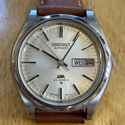 SEIKO LM 1970年型 AUTOMATIC5606-7240 熱かっ 23石