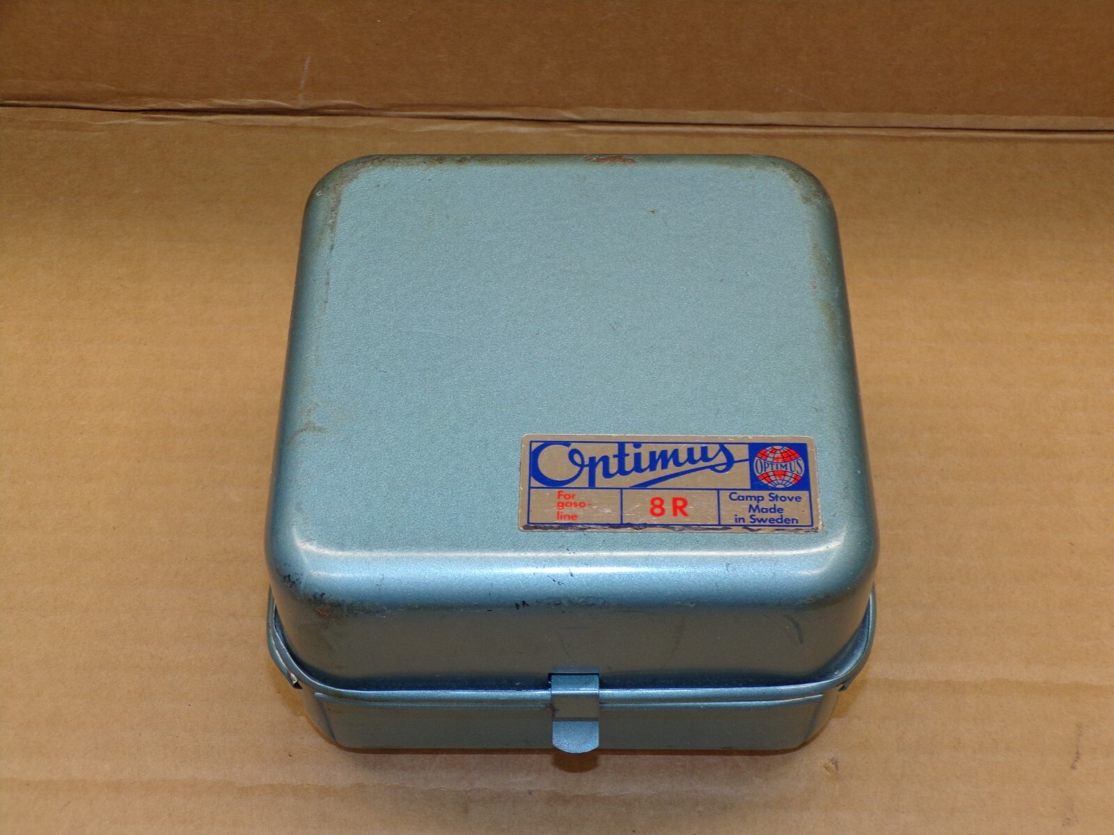 Vintage Optimus 8r Camp Stove W/ key - Made In Sweden - UNTESTED