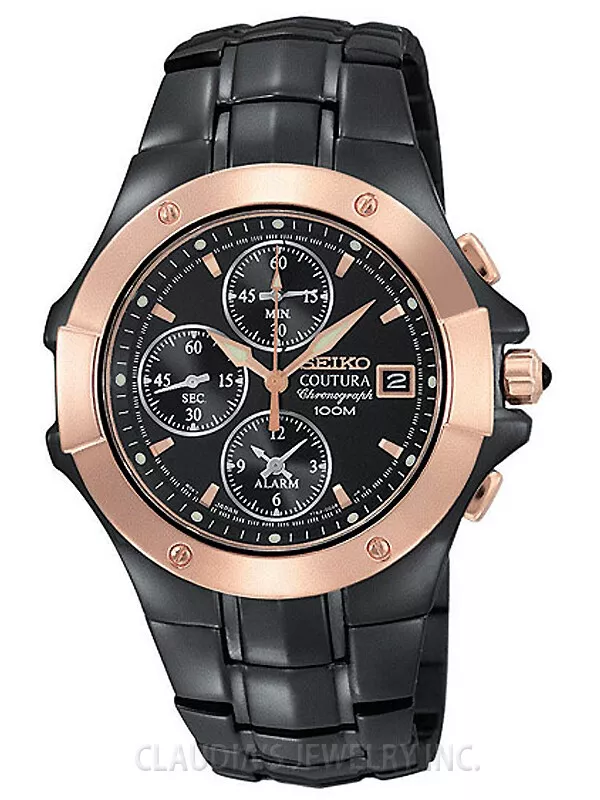 Seiko coutura chronograph 100m price sale