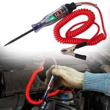 Circuit Tester Probe Light Voltage Pen Detector 3-48V Electric Car Fuse Test