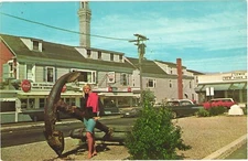 A Stock Anchor Used On Old Sailing Vessels, Cape Cod, Massachusetts Postcard