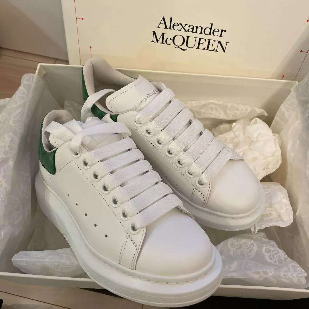 Problem mangel tråd Alexander McQueen Sneakers Shoes 35 White Authentic Women New Unused from  Japan | eBay