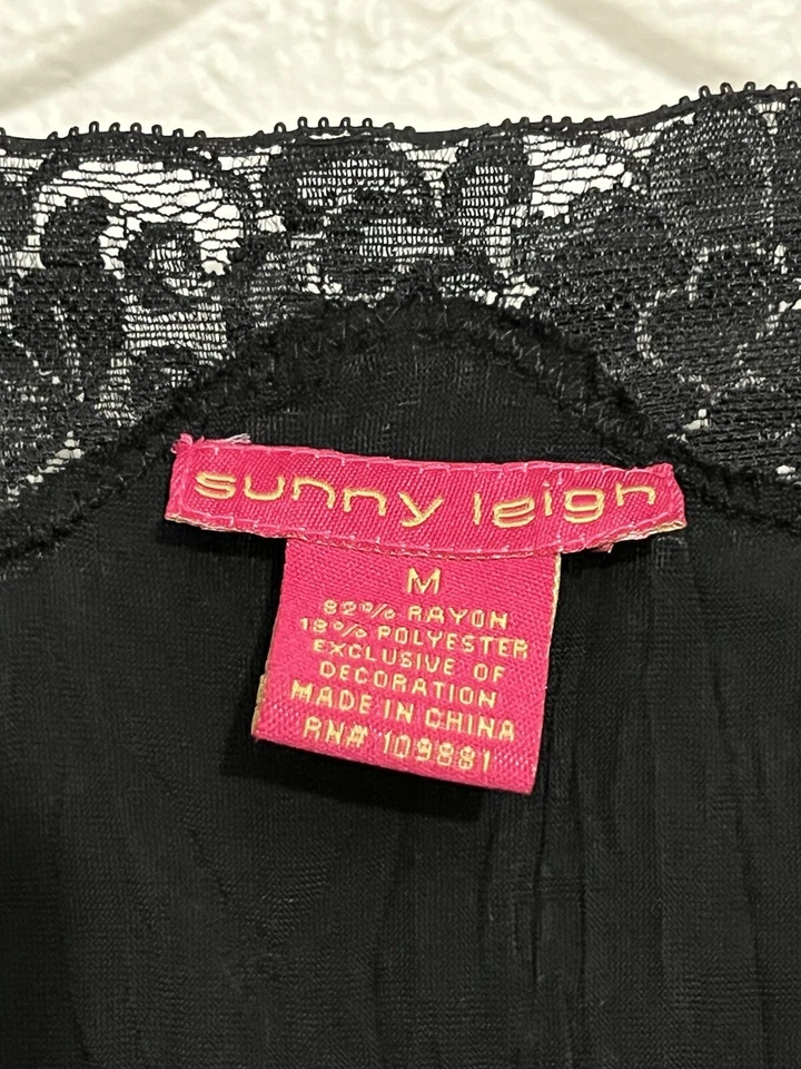 Med Y2K Baby Doll Romantic Steampunk Witchy Gothic Black Velvet Short Sleeve Top - Image 2 of 4