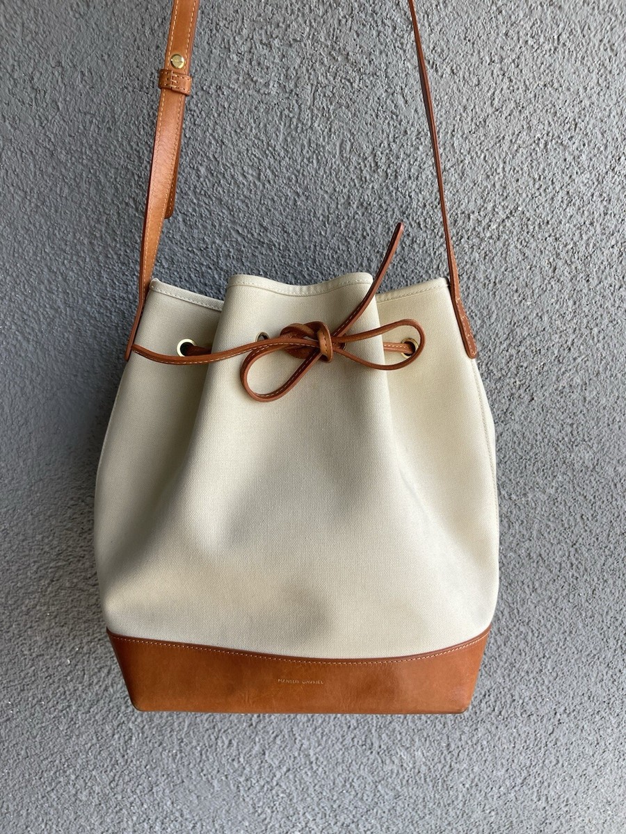 Mansur Gavriel CANVAS BUCKET BAG MANSUR GAVRIEL UK