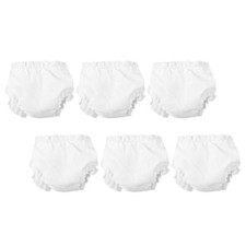  6 Pcs Doll Clothes Baby Dolly Accessories Nappies Play Underpants