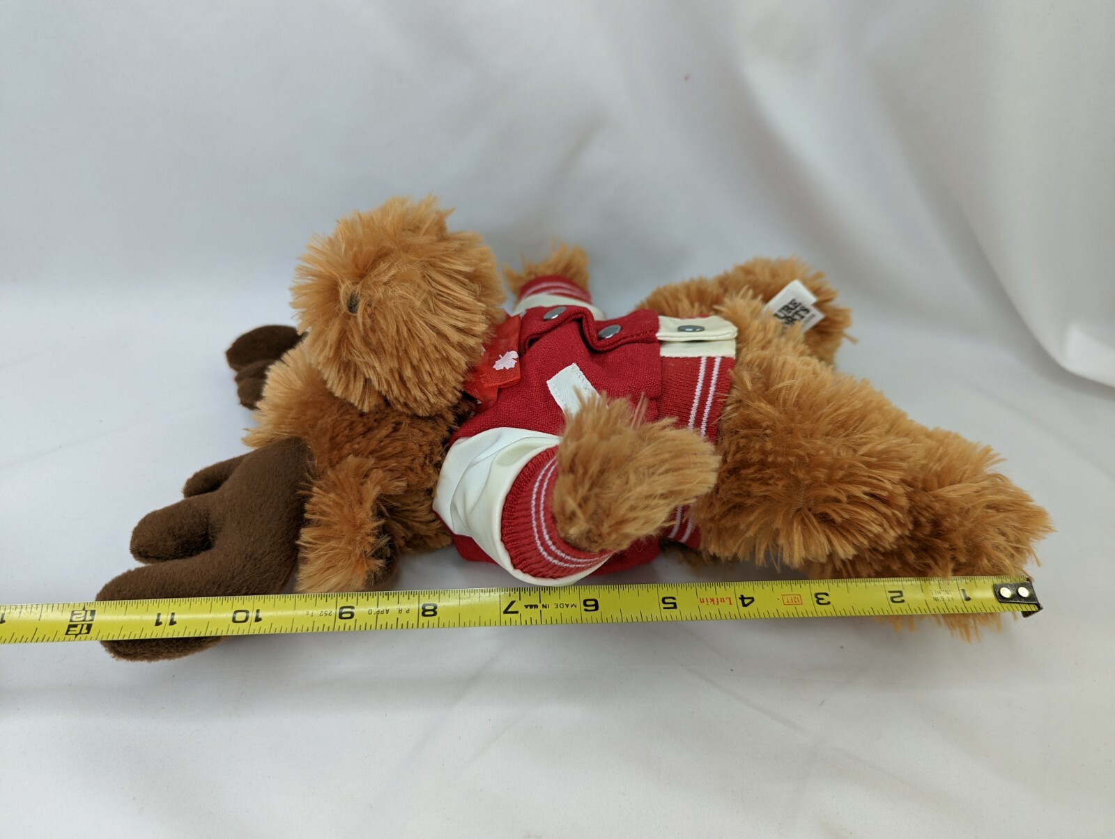 Creature Comforts Reindeer Moose Plush 12 Inch Ottawa Jacket Stuffed