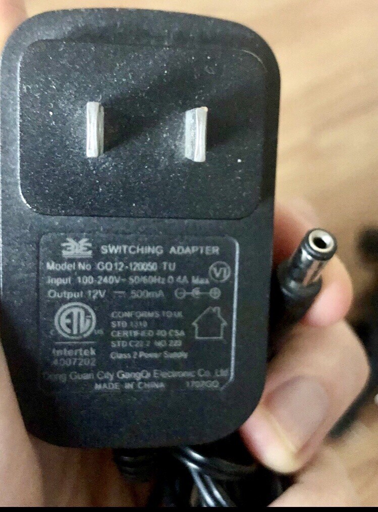 Intertek Switching Adapter AC Power Supply 12V Volts | eBay