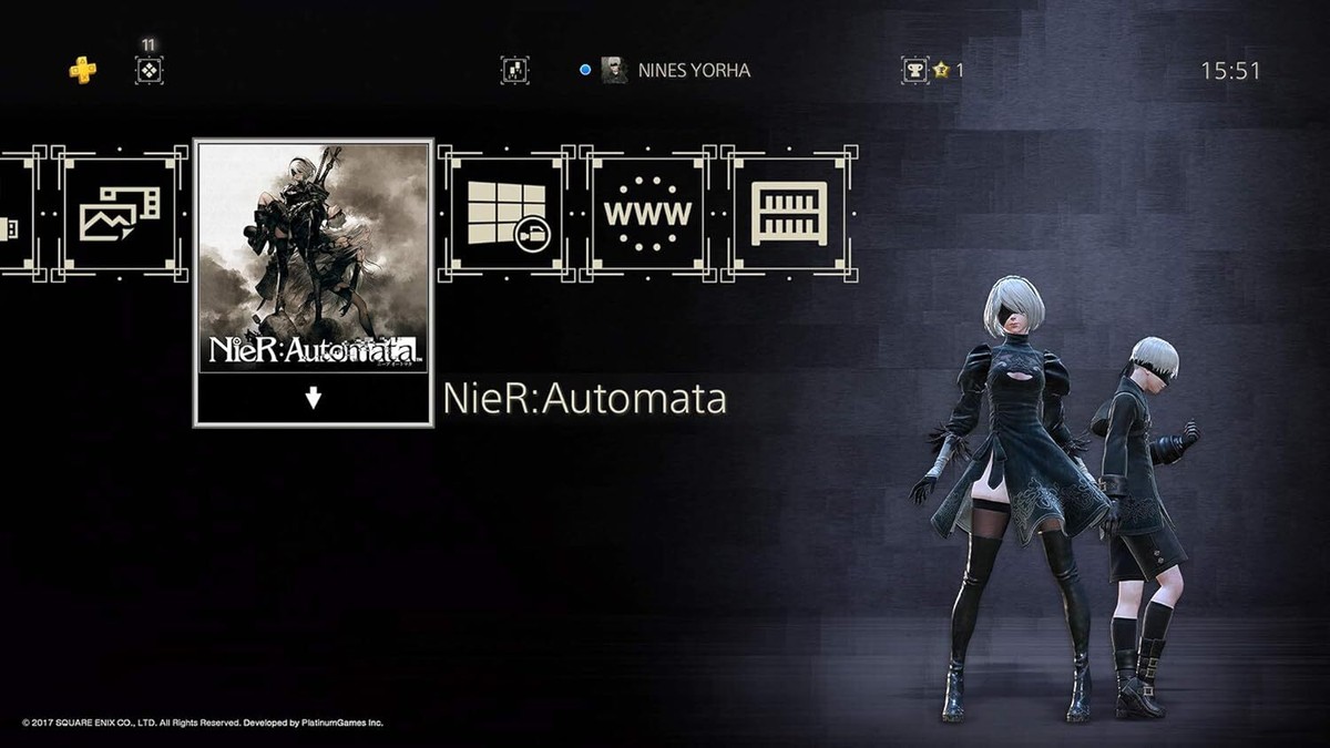 PlayStation4 - ニーアセット ps4 NieR: Automata & NieR Replicant PS4 Set Asia English Used