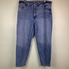 Old Navy High Rise O.G Straight Jeans Womens 20 Secret Smooth Pockets Stretch