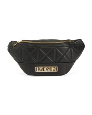 Moschino Handbags Love Moschino Waist Bag LOVE MOSCHINO Belt Soft