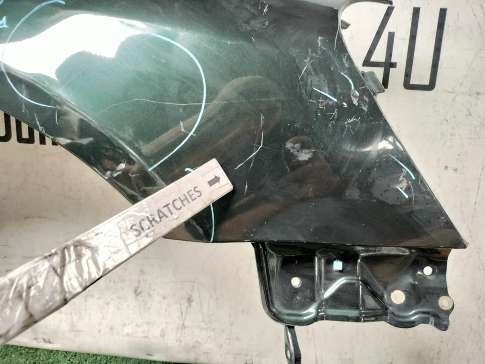 Guardabarros del pasajero derecho Infiniti Q45 2002 2006 2003 2005 OEM AW21363 Foto 3 de 4