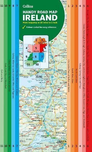 Map of Ireland Handy by Collins Maps