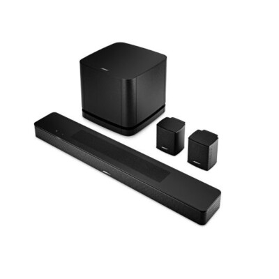 BOSE Smart Soundbar + Bass Module 500 + Surround Speaker - schwarz - Neu & OVP