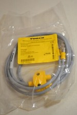 Turck VB2-RS 4.4T-0.5/2RK 4.4T-0.5/0.5/S651 Eurofast Splitter Cable U2-07202