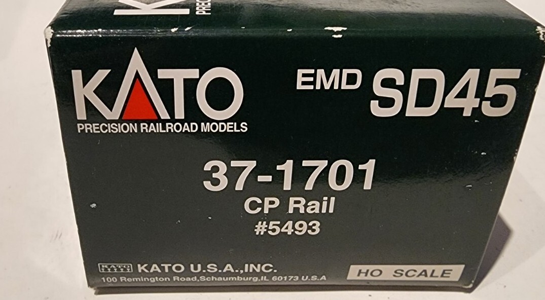 KATO HO CP Rail EMD SD45 37-1701 #5493⑱ Kato HO EMD SD45 Diesel CP RAIL #5493 | eBay