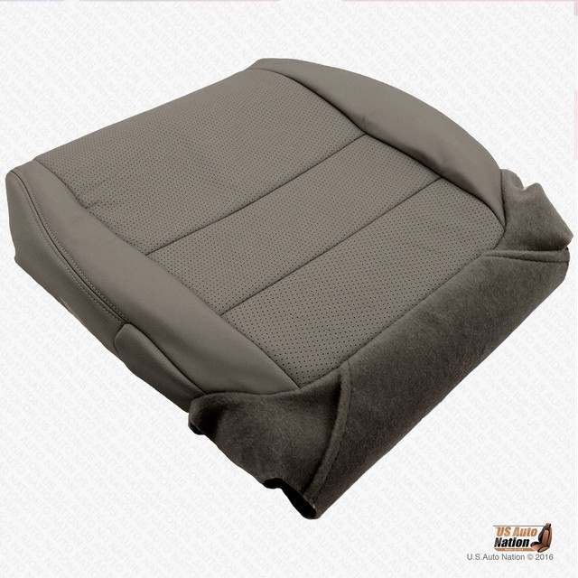 Fits 2004 2005 2006 Acura TL PASSENGER Bottom Gray Perforated Leather